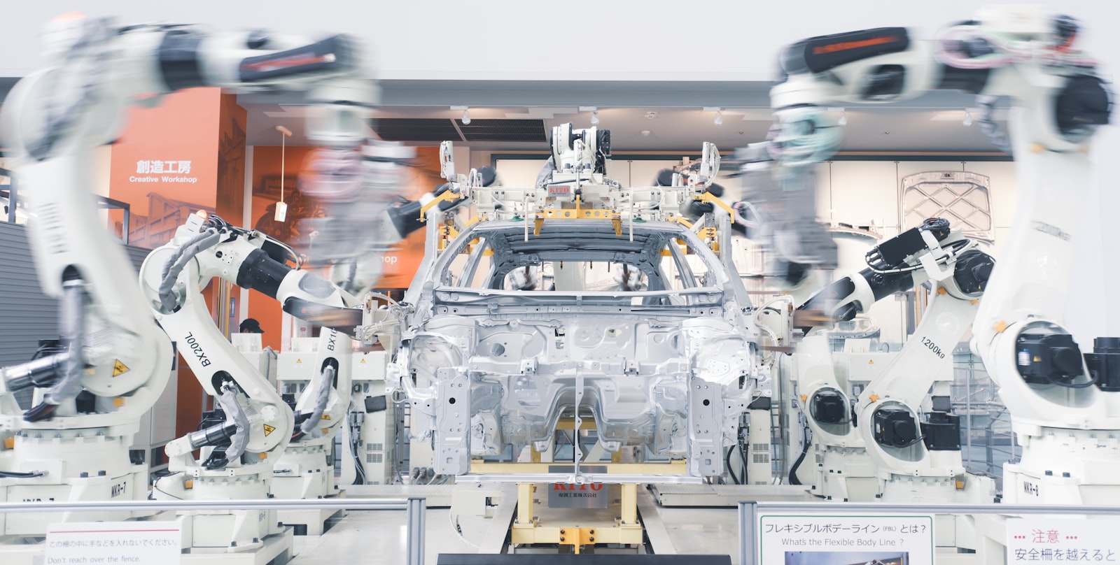 Automotive manufacturing line for precision components