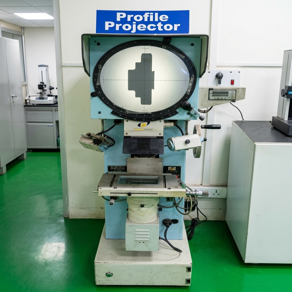 Profile Projector optical inspection